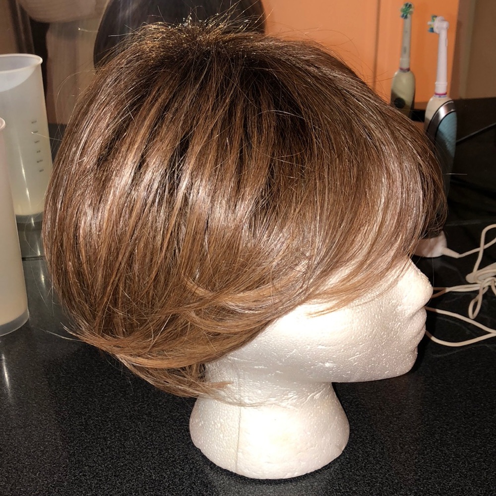 50/50 wig